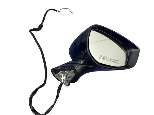 2023 MAZDA 3 HATCHBACK BP FRONT RIGHT HEATED MANUAL FOLD DOOR MIRROR W/MEM & BLS