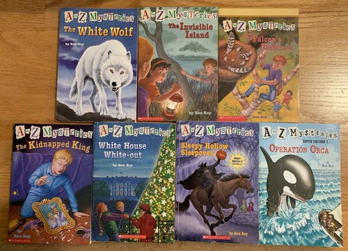 Lot of 21 Kids' Mysteries by RON ROY ~ Capital, A to Z, Calendar ~ All Paperback - Imagen 4 de 5