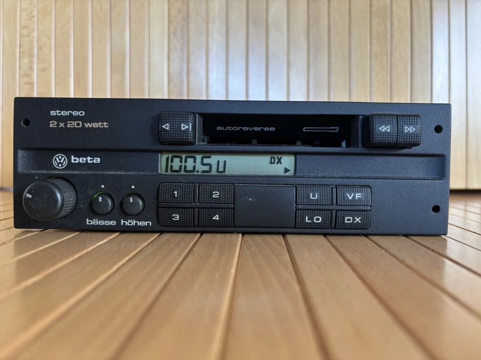 Vw Beta Radio Autoradio - Bild 3 von 3