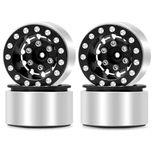 OGRC 1.0 Wheels Deep Dish Rims Negative Offset 7mm Wheels for SCX24 C10 JLU D...
