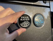 Jeep Trail Rated Badge Emblem/UNIVERSAL