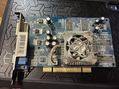 XFX GeForce FX5200 256MB DDR PCI Graphics Card DVI VGA TV-Out PV-T64K-UAF UNTEST