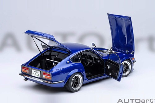AUTOart Nissan Fairlady Z 'Wangan Midnight" Akuma no Z Version Blue 1:18 77453 - Picture 17 of 21