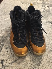 RARE Nike Air Foamposite Little Posite One Copper Size 6.5Y Boys 644791-004