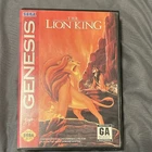 The Lion King (Sega Genesis) CIB Complete w/ Plastic Case & Tested Clean