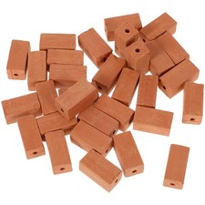 30 Pcs Mini Building Blocks Sets Construction Materials Miniature Wall Bricks