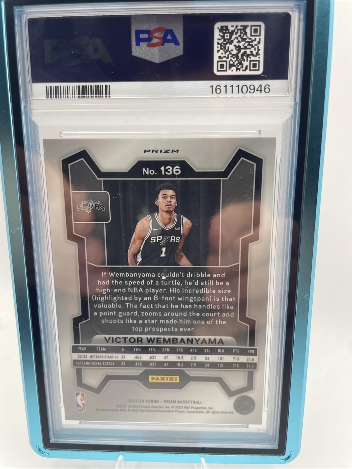 2023 Pink Ice Prizm Victor Wembanyama PSA 9 SEND OFFERS🔥📈 view 2