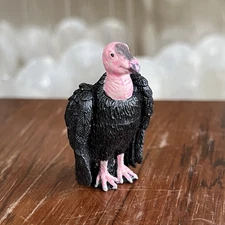 Yowie CALIFORNIA CONDOR Animal Plastic Toy Figure Vulture Buzzard Bird Detailed!