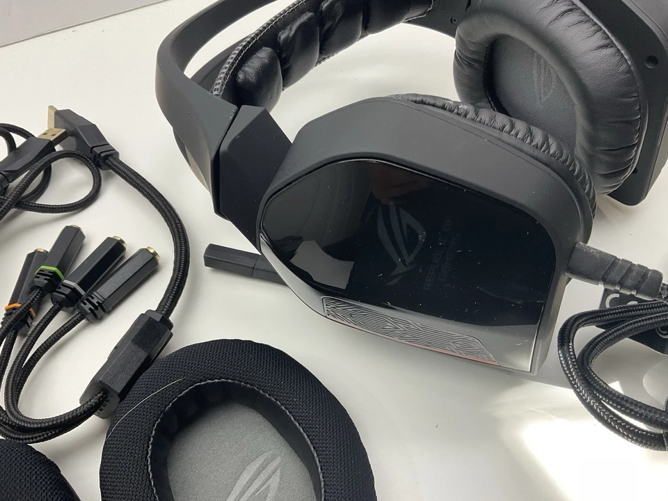 ASUS ROG Centurion True 7.1 Surround Sound Gaming Headset  10-Driver + USB Audio - Image 4 of 4