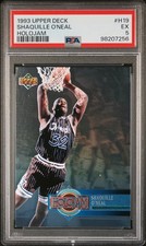 1993 UPPER DECK HOLOJAM #H19 SHAQUILLE O'NEAL PSA 5