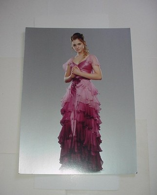 white christmas dresses Hermione Granger Yule Ball Pink Ruffled A-Line Party Dress Harry Potter main image 1