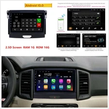 9" Car Android 10.0 GPS Navigation Multimedia Player WiFi For Ford Ranger 16-19