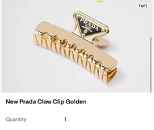 Prada Claw Hair Clip