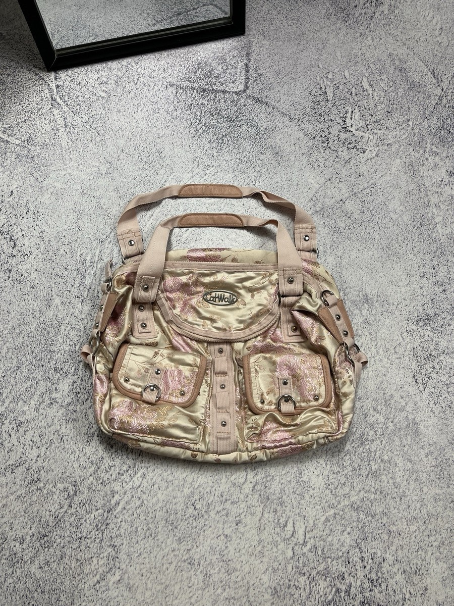 Vintage Catwalk Shoulder Bag GGL Style Y2K Multipocket Pink