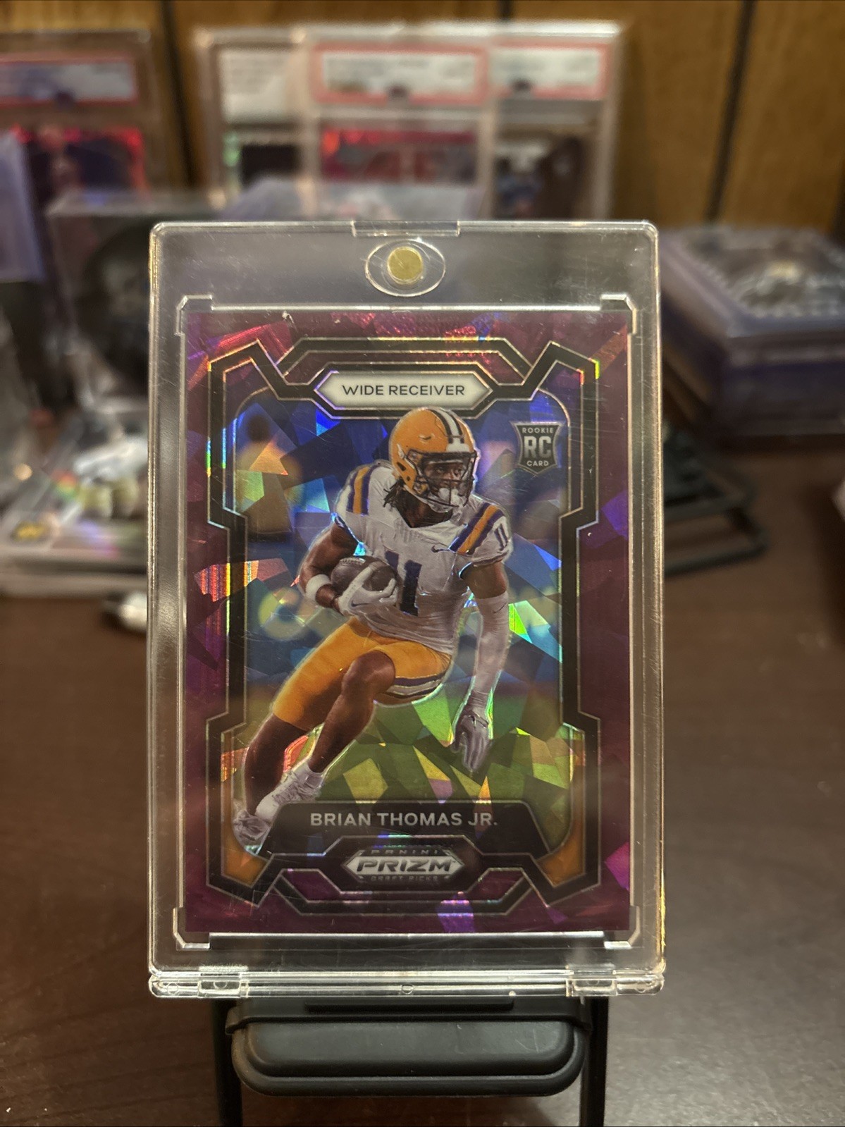 2024 Panini Prizm Draft Picks - Brian Thomas Jr. #118 Purple Ice Prizm /149 (RC)