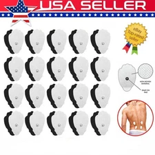 20PCS Snap On Electrodes Pads Massage Replacement Electrode Pads