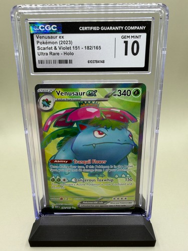 Venusaur ex graded CGC 10 for sale on eBay