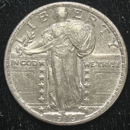 1919-P Standing Liberty Quarter — photo from another recent sale