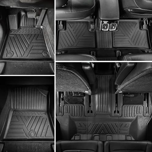 Floor Mats Compatible with 2021-2024 2025 Kia Sorento 6&7 Seats (not for - Imagen 3 de 7