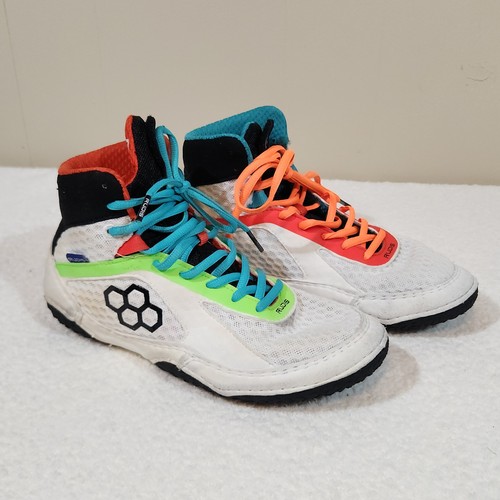 Größe Herren 6 Damen 7,5 Rudis Alpha 2.0 Clash Mismatch Ringerschuh weiß