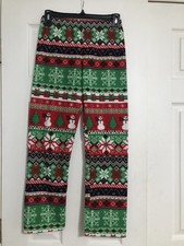 Fleece Holiday Pajama Pants Children  s Place Size 10/12 Large