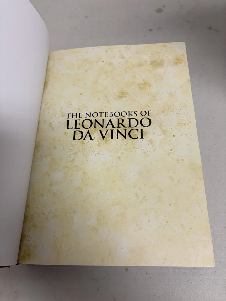 The Notebooks of Leonardo Da Vinci Acturus Publishing Very Good - Image 4 of 4