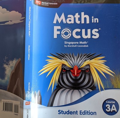 Student Edition Volume A Course 3 2020 (Math in Focus) | eBay