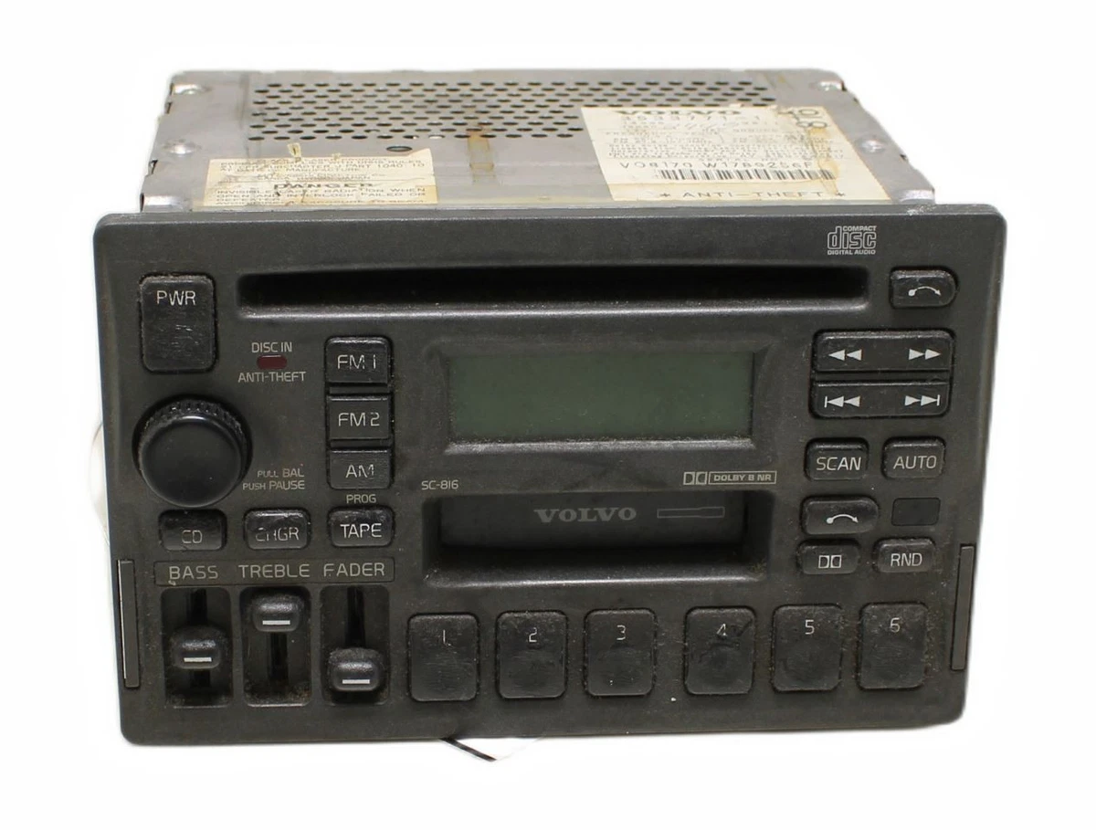 ボルボ V70 SB5254W 後期 オーディオ CD MD HU-850 (M069212 