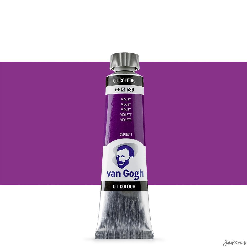 Royal Talens Van Gogh Oil Paint Tube 40ml Violet Artist Painting