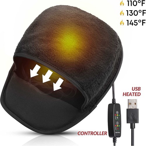 Heated Plush Computer Accessory USB Hand Warmer with Temperature Control - Photo 8/30