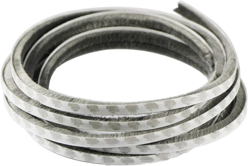 Winddicht Dichtungsband selbstklebend Bürstenleiste 5m Grau - Bild 4 von 4