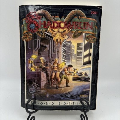 Shadowrun RPG Role Playing Game Rule Book 7901 FASA Second Edition Complete 1992