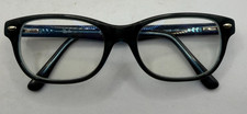 RAY BAN FRAMES ONLY EYEGLASSES RB 1555 3667 BLACK BLUE 48-16-130