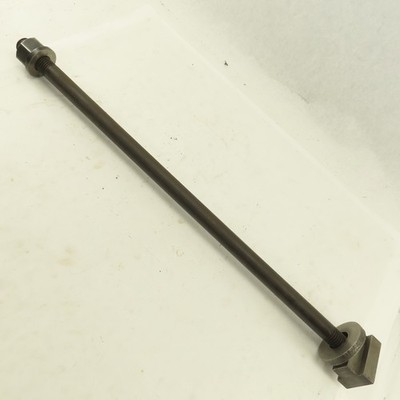 7/8-9 Double Ended Thread Hold Down Clamp Stud  1-5/8'' T-Slot 24'' OAL