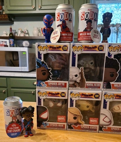 Funko Pop! Marvel: Spider-Man Across the Spider-Verse Funko Pop And Vinyl Soda