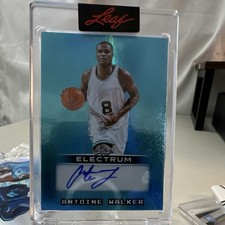 2025 Leaf Electrum Antoine Walker Autograph Serial Numbered Limited BA-AW1 4/6