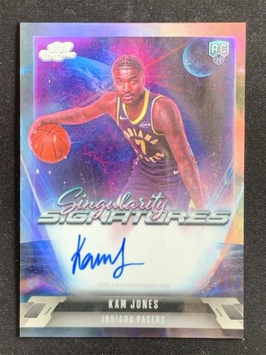 2025 Topps Cosmic Chrome Kam Jones Base (RAW)