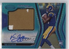 2020 Certified Mirror Teal 8/50 Van Jefferson #227 Auto 11oh