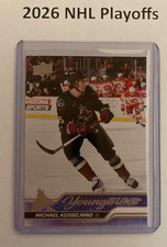 2023-24 UD Upper Deck Series 2 Young Guns Michael Kesselring #481