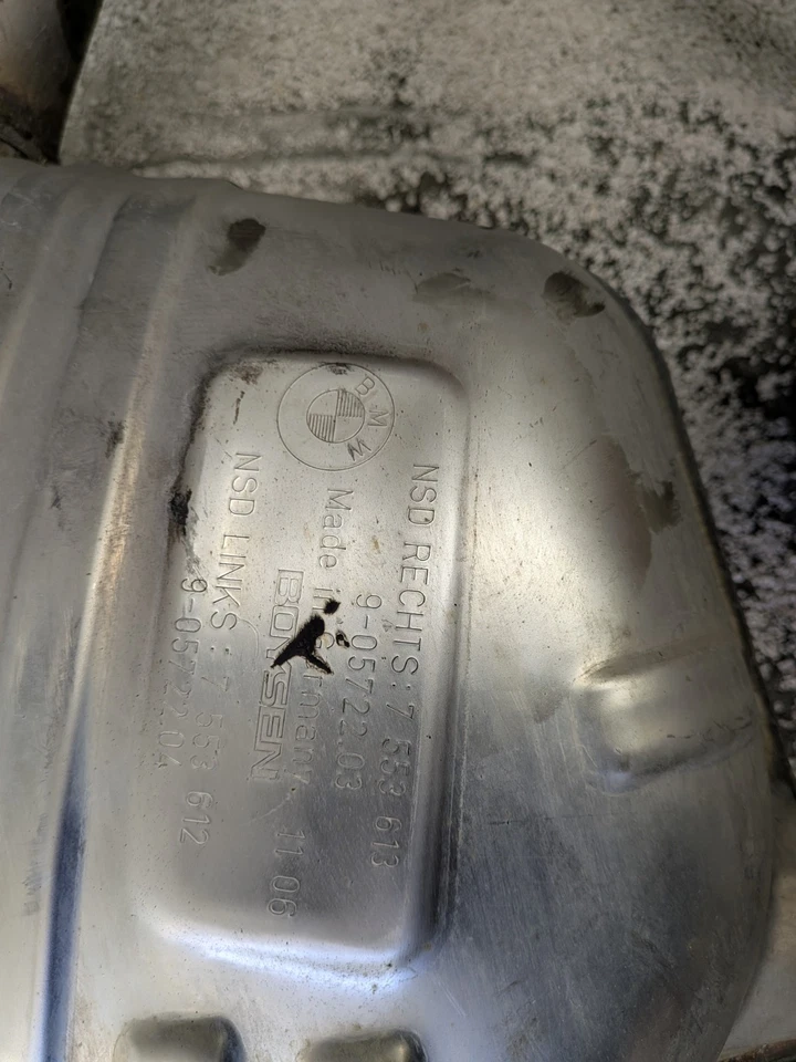 BMW E92 335is (N54) 2013 escape de rendimiento OEM Foto 2 de 4