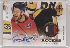 2020 Ultimate Collection Access Jersey Bronze /25 Tom Wilson #UAA-TW Patch Auto
