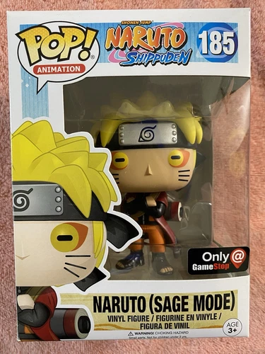 Funko Pop Naruto Sage Mode #185 GameStop Exclusive With Free Shipping!