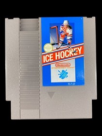 Videojuego de hockey sobre hielo Nintendo NES vintage