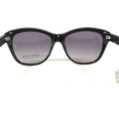 Anne Klein Sunglasses AK7052 001 Black Brown Striped Tiger Print Frames Anne Klein Sunglasses AK7052 001 Black Brown Striped Tiger  main image 4