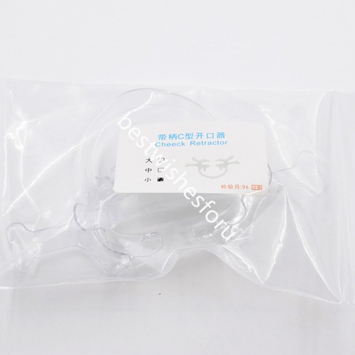 1 Pc Dental Cheek Lip Retractor Mouth Opener C-Shape Handle Wing Expanders LMS - Picture 13 of 18