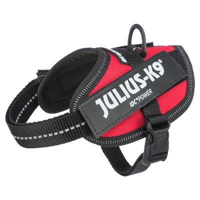 Julius-K9 IDC Hunde Powergeschirr rot, diverse Größen, NEU