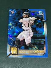 2022 Bowman Chrome SAPPHIRE Rodolfo Castro Rookie Card