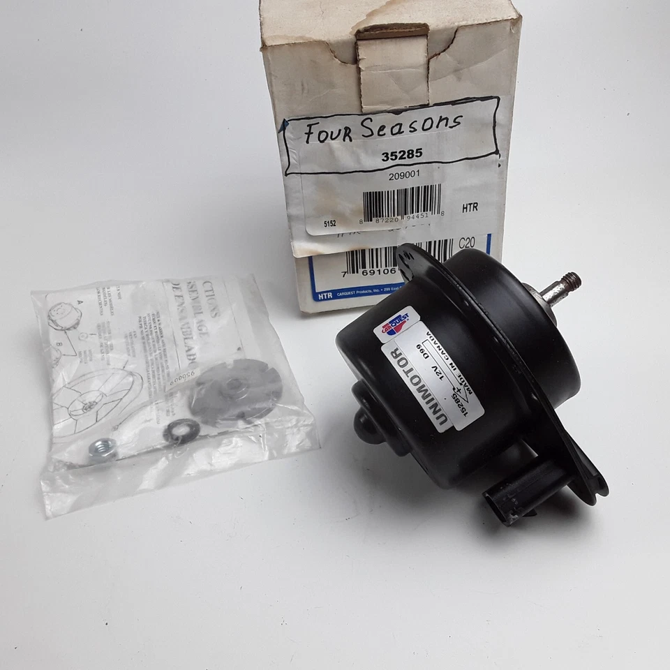 Motor de ventilador condensador de aire acondicionado para Buick Regal 1997-1998 Oldsmobile Intrigue 1998-1999 Foto 2 de 4