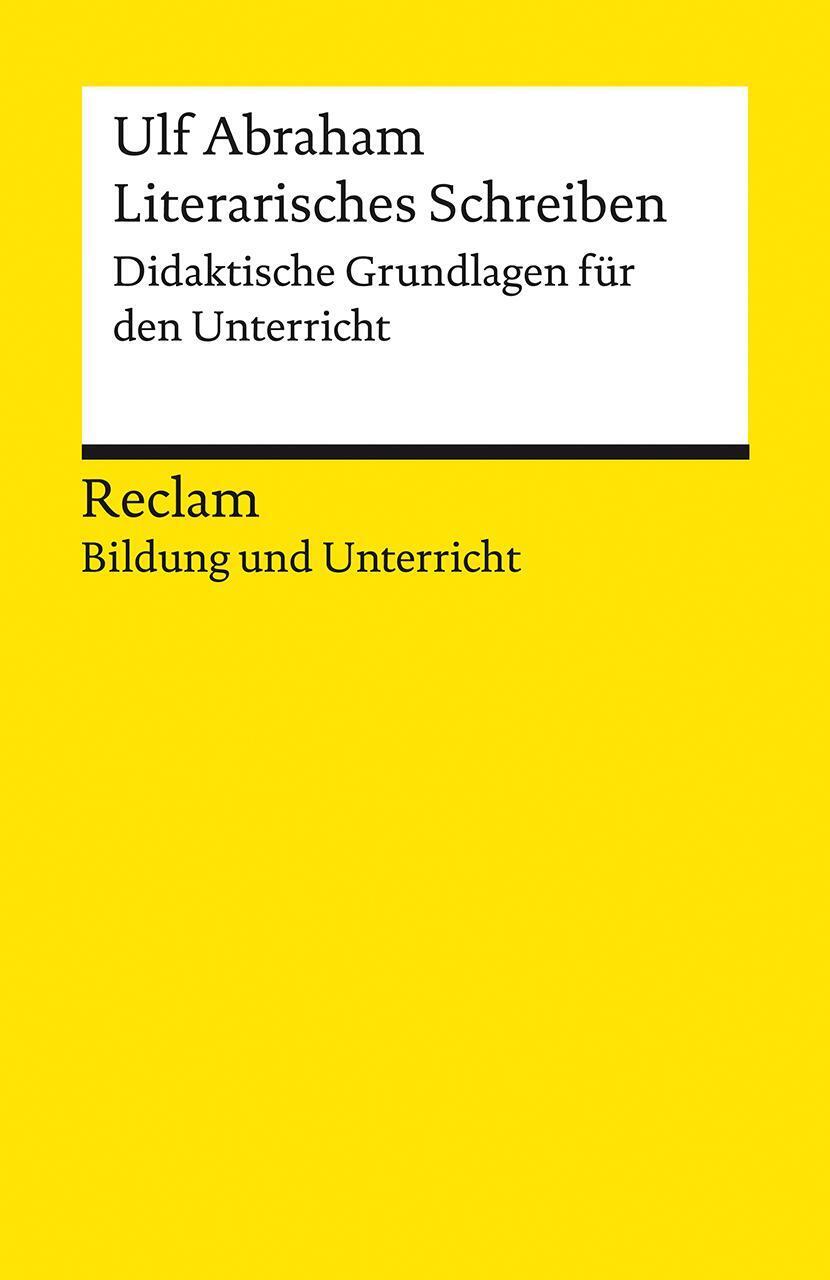 Thumbnail - Literarisches Schreiben. Didaktische Grundlagen Für Den Unterricht |
