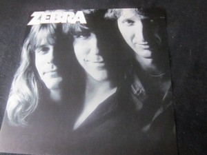 Zebra 1983 Debut Album 12x12 Promo Cover Flat Poster Jackson Hanemann Gelso 